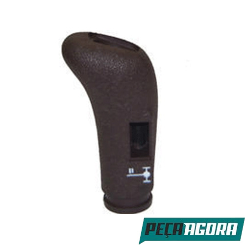 MANOPLA CAMBIO MARROM COM RASGO SEM TAMPA MERCEDES BENZ (3862687042B)