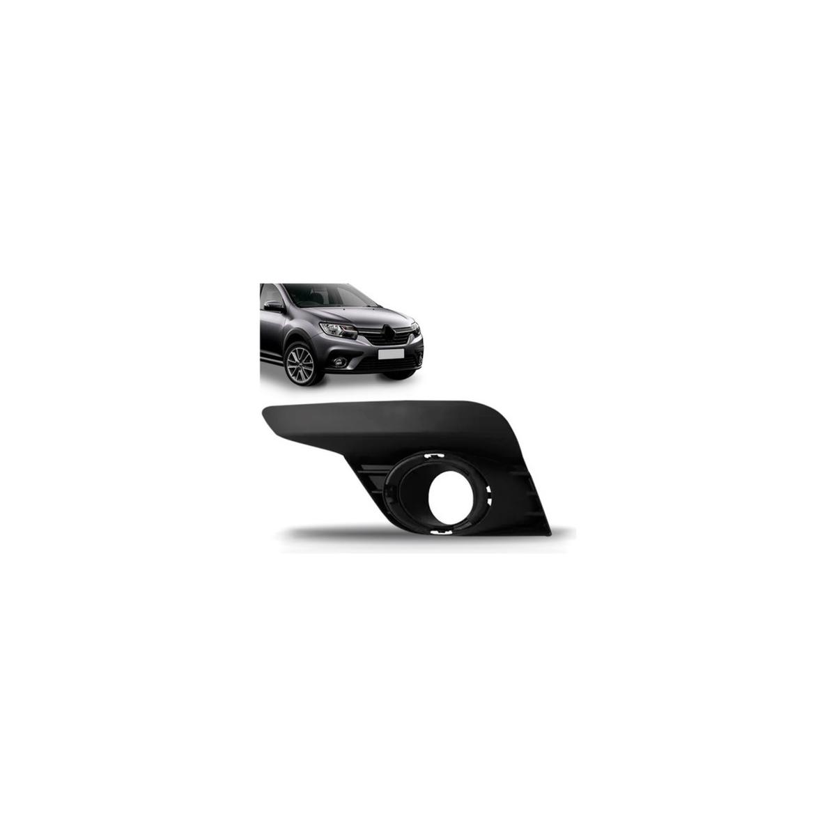 MOLDURA DO FAROL DE MILHA DIREITO SANDERO 2020 A 2024 (RF31952)