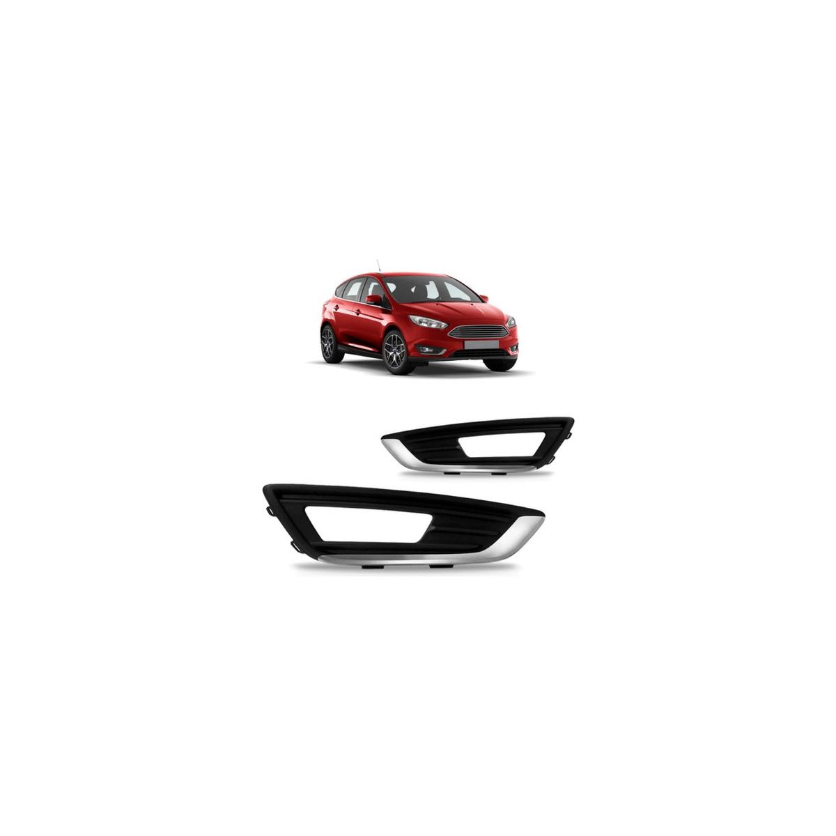 MOLDURA FAROL DE MILHA DIREITO FOCUS 2016 A 2019 (RF25280)