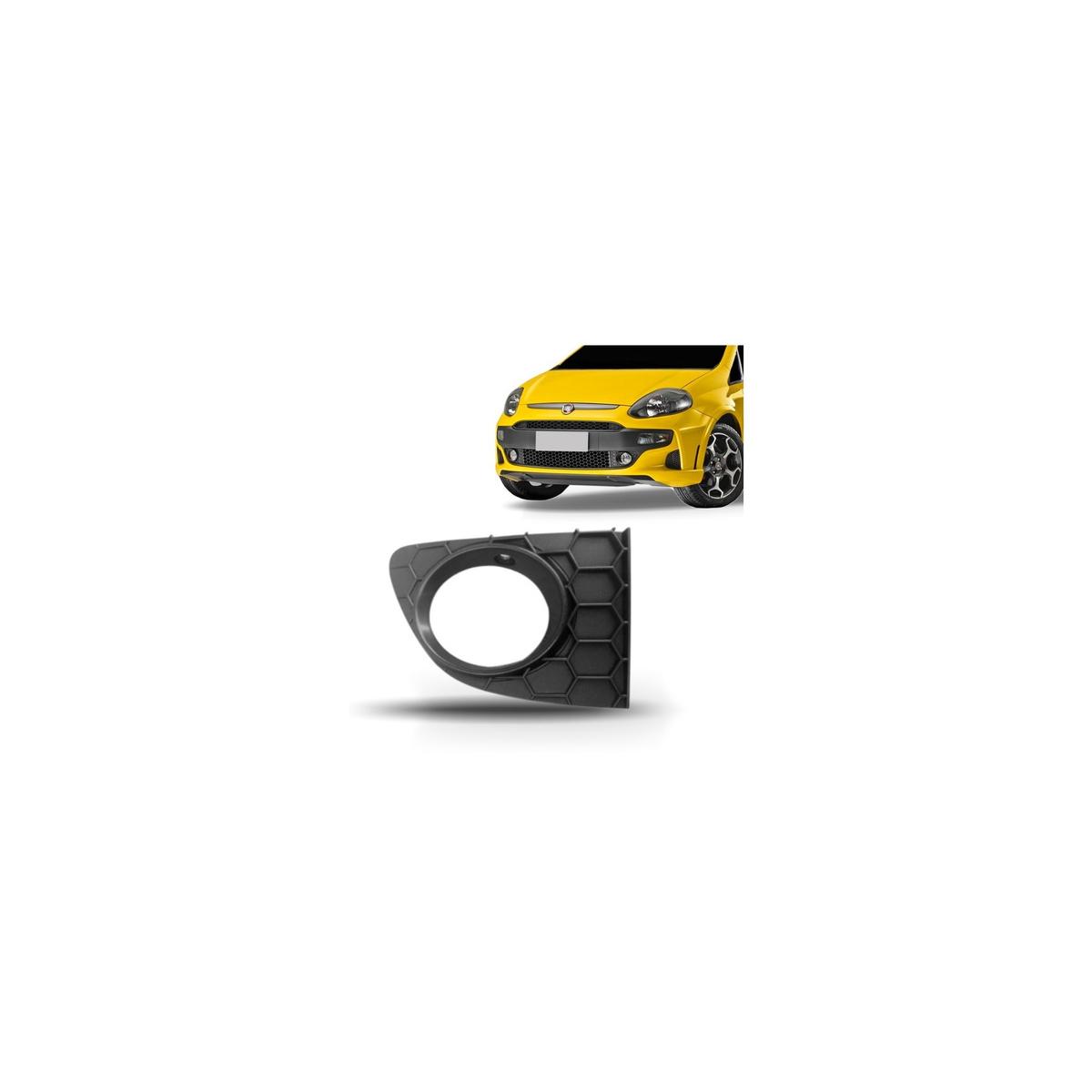 MOLDURA FAROL MILHA AUXILIAR DIREITO PUNTO TJET 2013 A 2017 (RF24568)