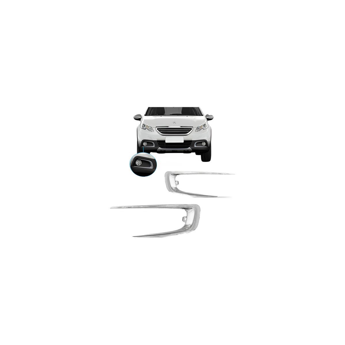 MOLDURA FAROL MILHA AUXILIAR PAR 2008 2015 A 2019 (RF25677)