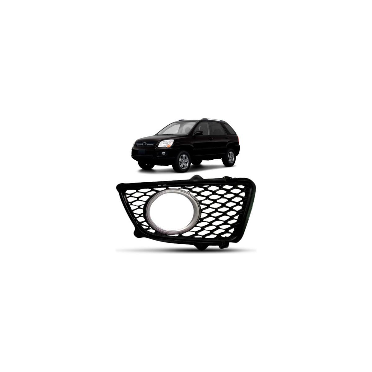 MOLDURA FAROL MILHA AUXILIAR DIREITO SPORTAGE 2009 A 2010 (RF27088)