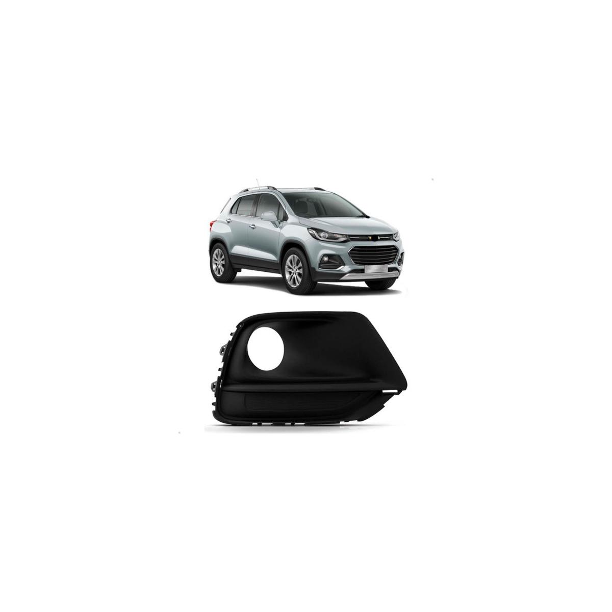 MOLDURA FAROL MILHA AUXILIAR ESQUERDO TRACKER 2017 A 2020 (RF30299)