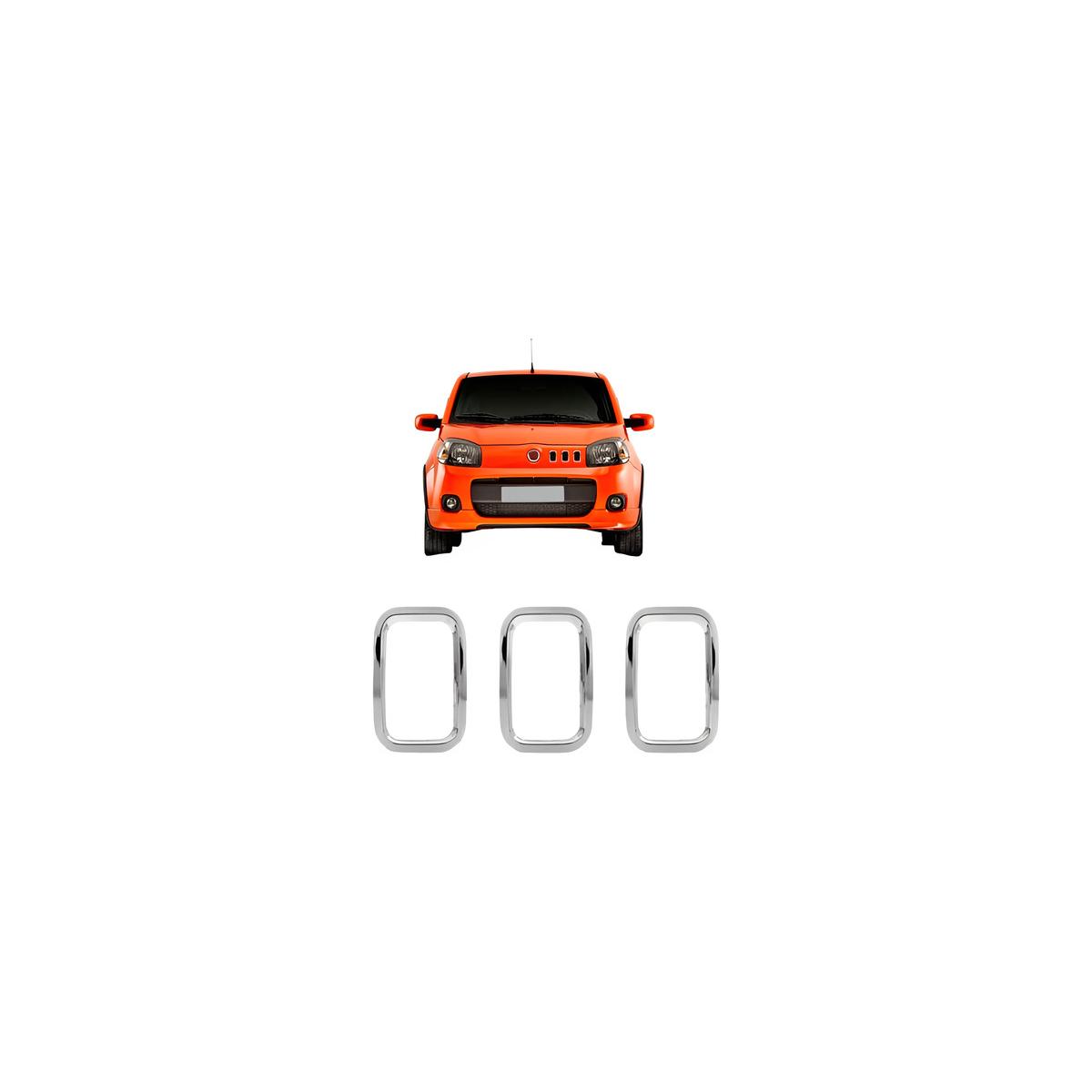 MOLDURA GRADE FRONTAL UNO 2011 A 2014 (RF18010)