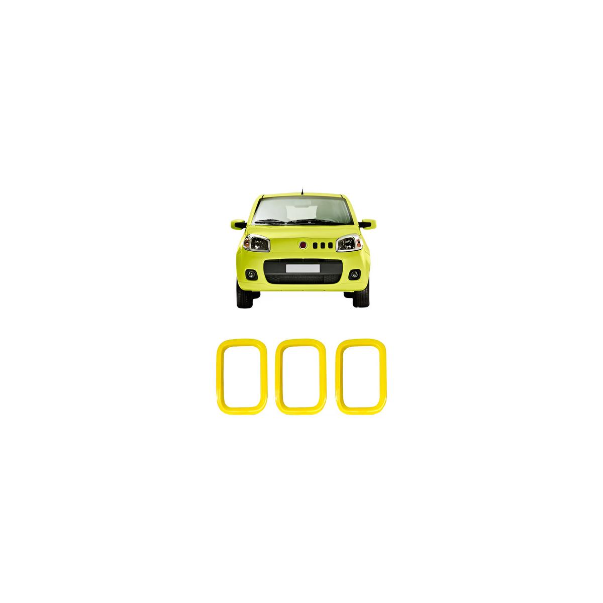MOLDURA GRADE FRONTAL UNO 2011 A 2014 (RF18012)