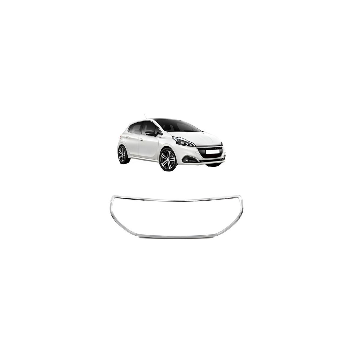 MOLDURA GRADE RADIADOR 208 2012 A 2016 (RF23264)