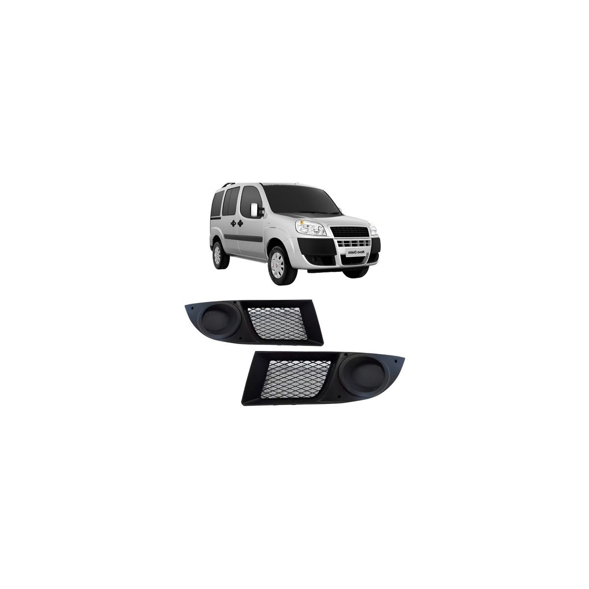 MOLDURA MILHA AUXILIAR DIREITO DOBLO 2009 A 2021 (RF18470)