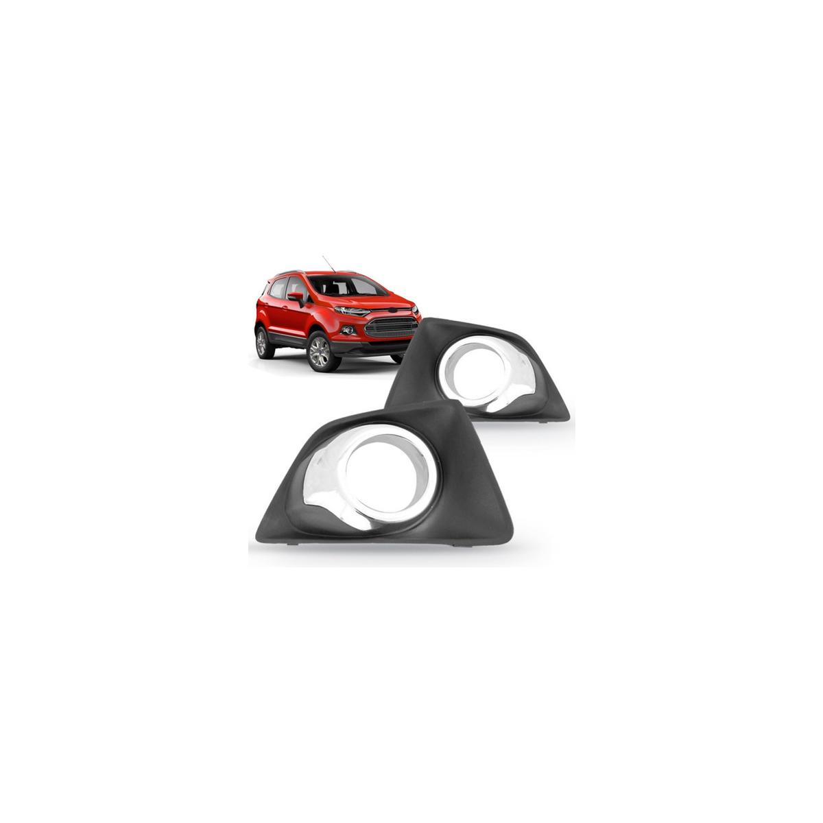 MOLDURA MILHA AUXILIAR ESQUERDO ECOSPORT 2013 A 2017 (RF21415)
