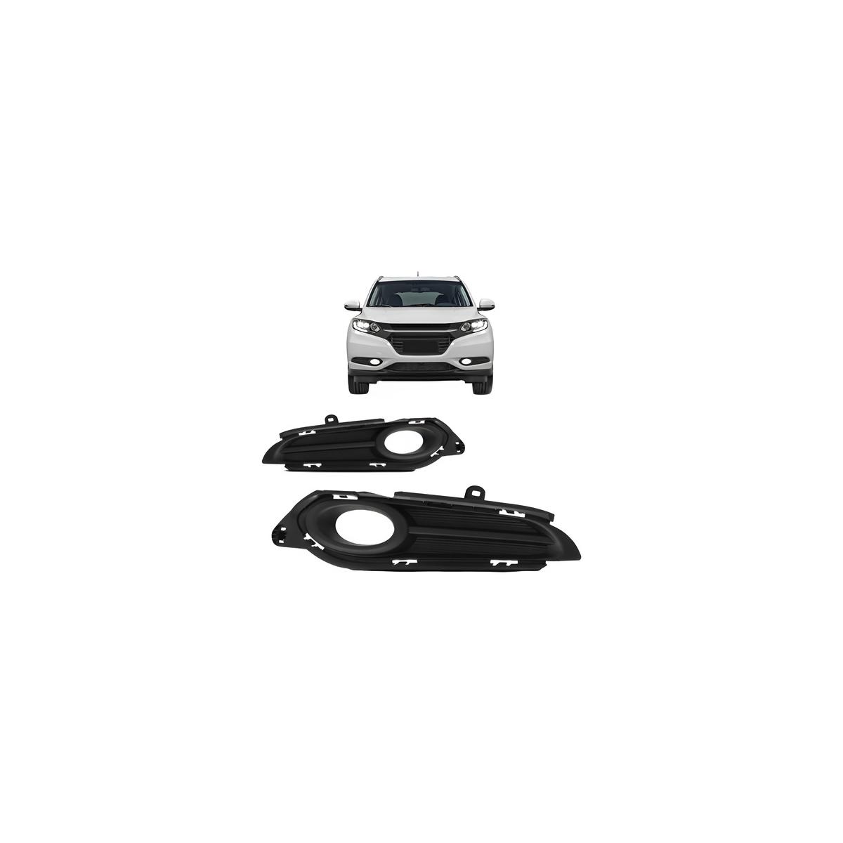 MOLDURA MILHA AUXILIAR DIREITO HRV 2015 A 2017 (RF25586)