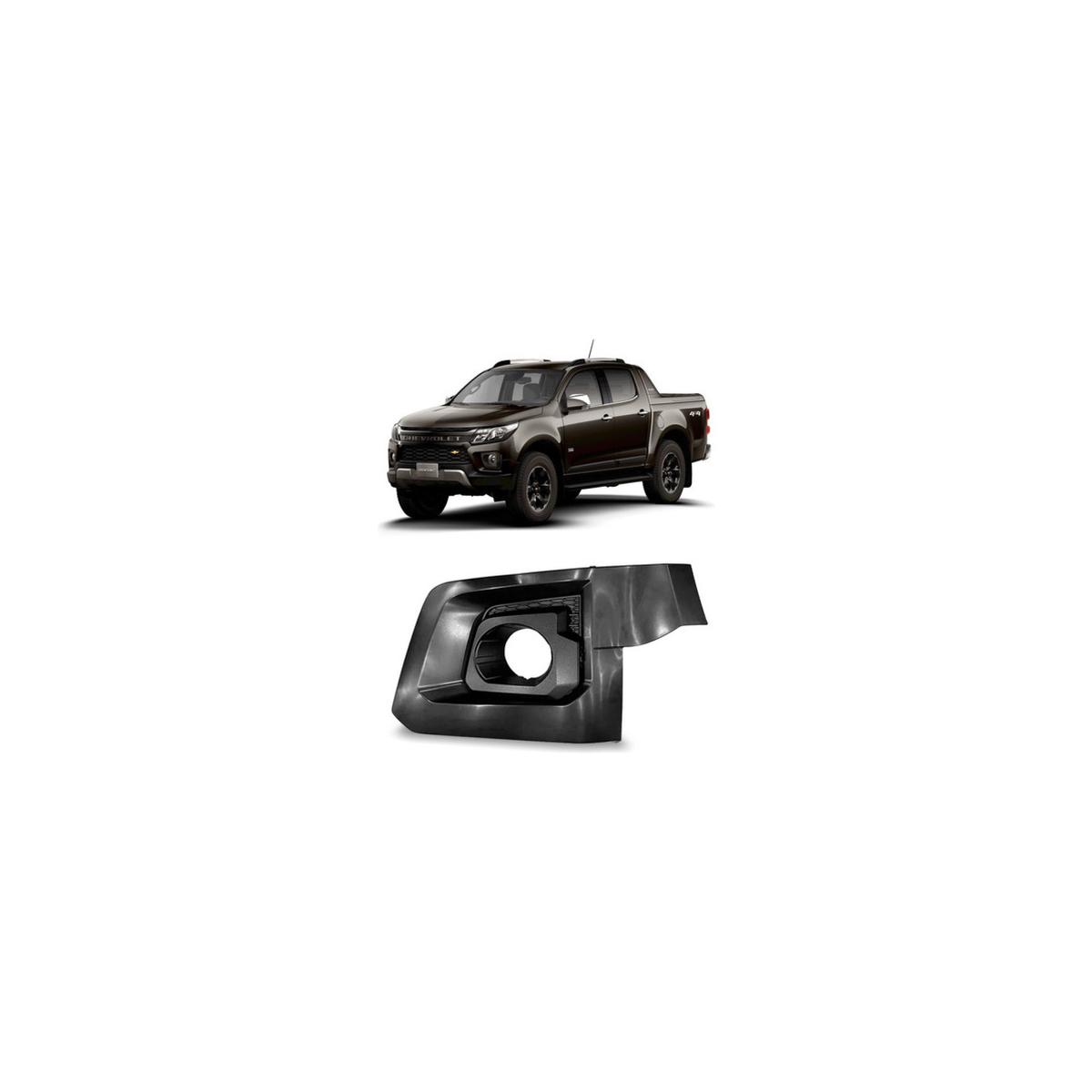 MOLDURA MILHA AUXILIAR DIREITO S10 2021 A 2024 (RF32084)