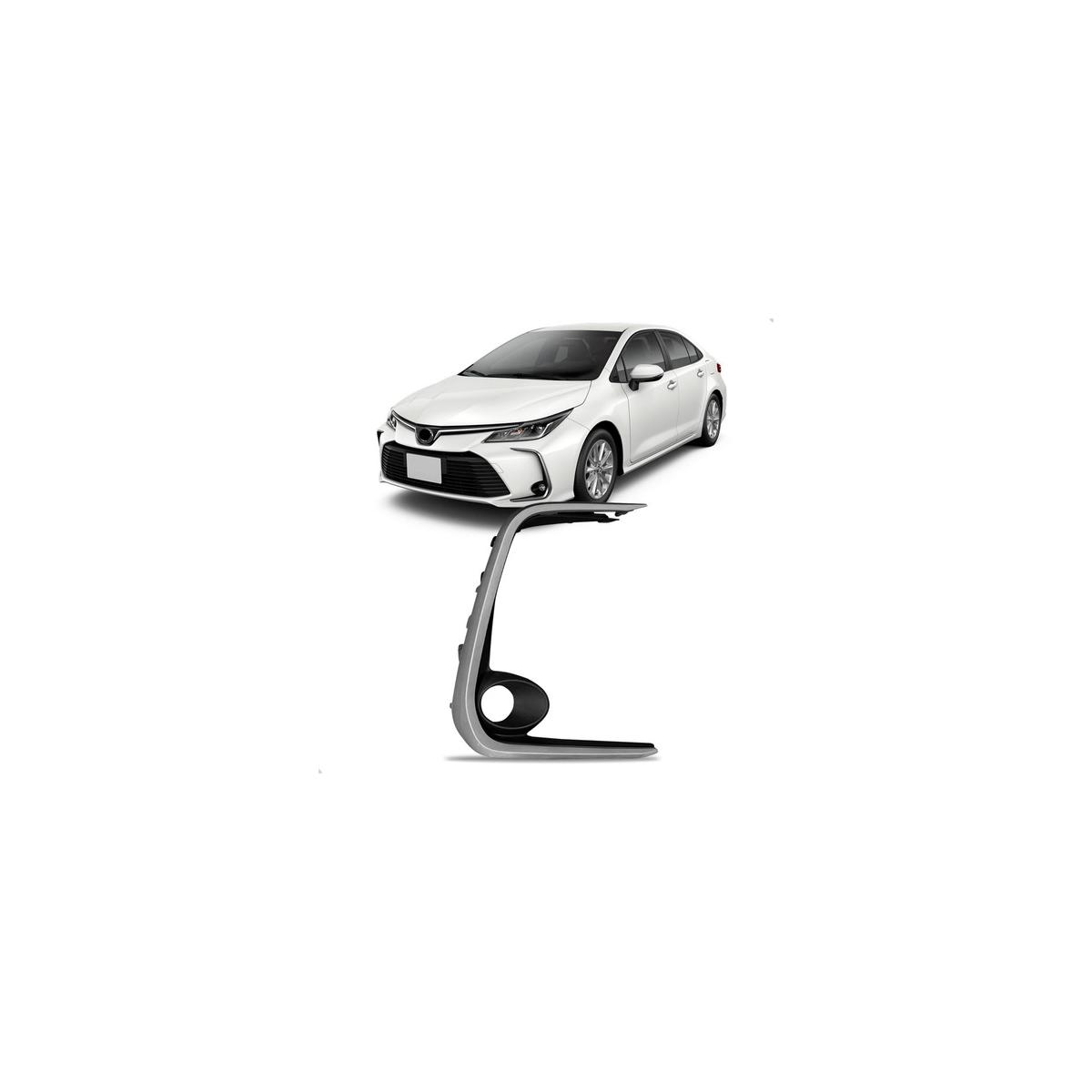 MOLDURA MILHA AUXILIAR DIREITO COROLLA 2020 A 2024 (RF32216)