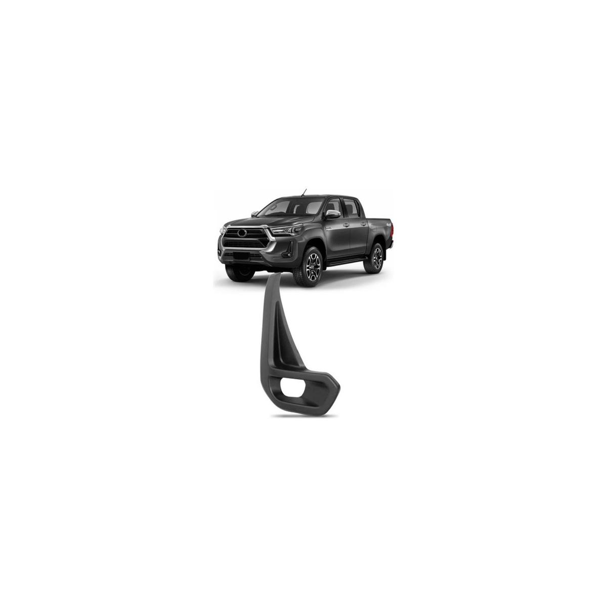 MOLDURA MILHA AUXILIAR ESQUERDO HILUX 2021 A 2024 (RF32222)