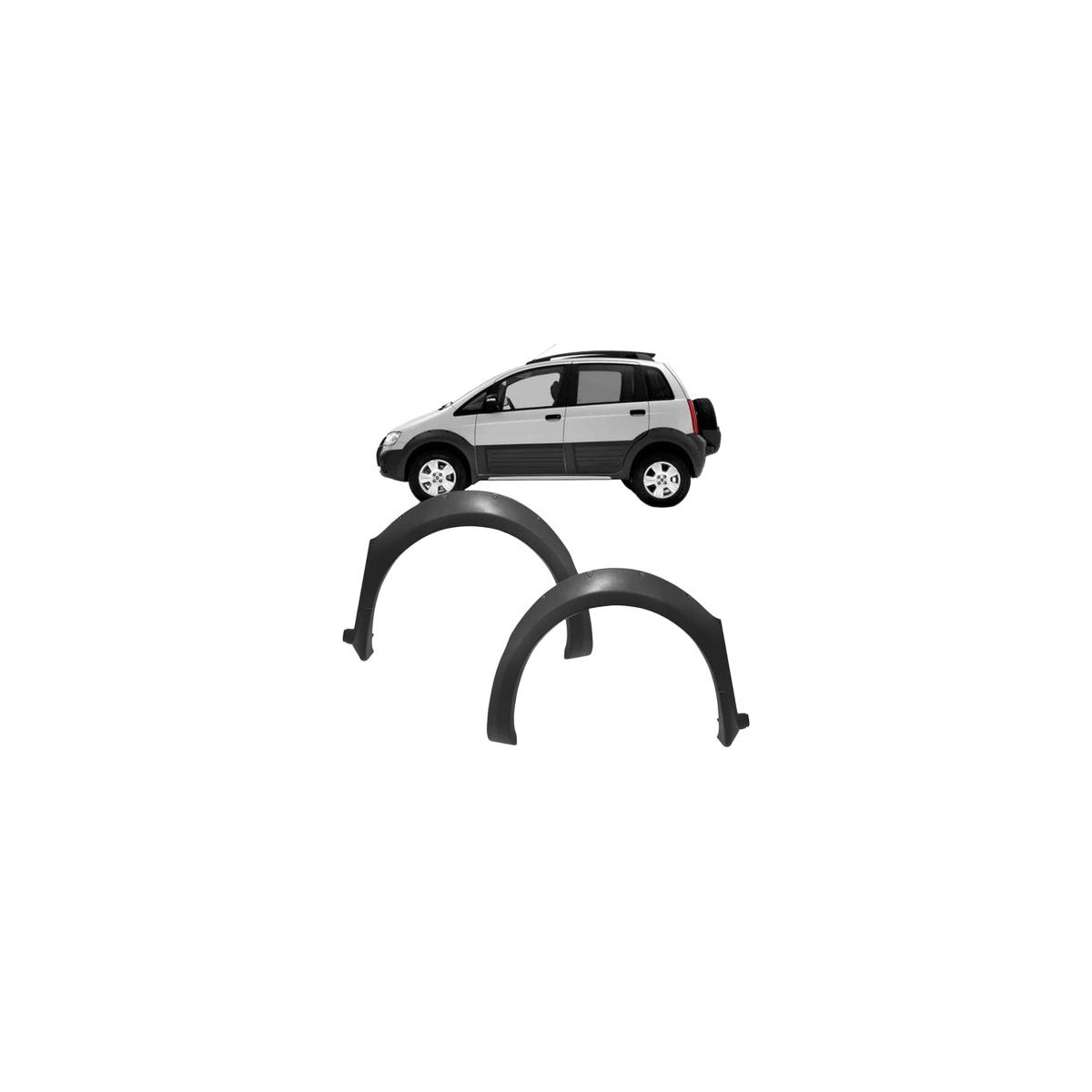 MOLDURA PARALAMA DIANTEIRO DIREITO IDEA 2005 A 2010 (RF31496)