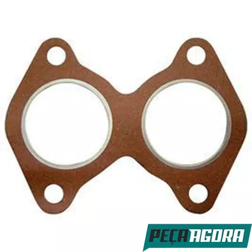 CAIXA 10  JUNTA DO COLETOR DE ESCAPE PARA SCANIA TR112/K113 (CX.UNIAO7/16-003782