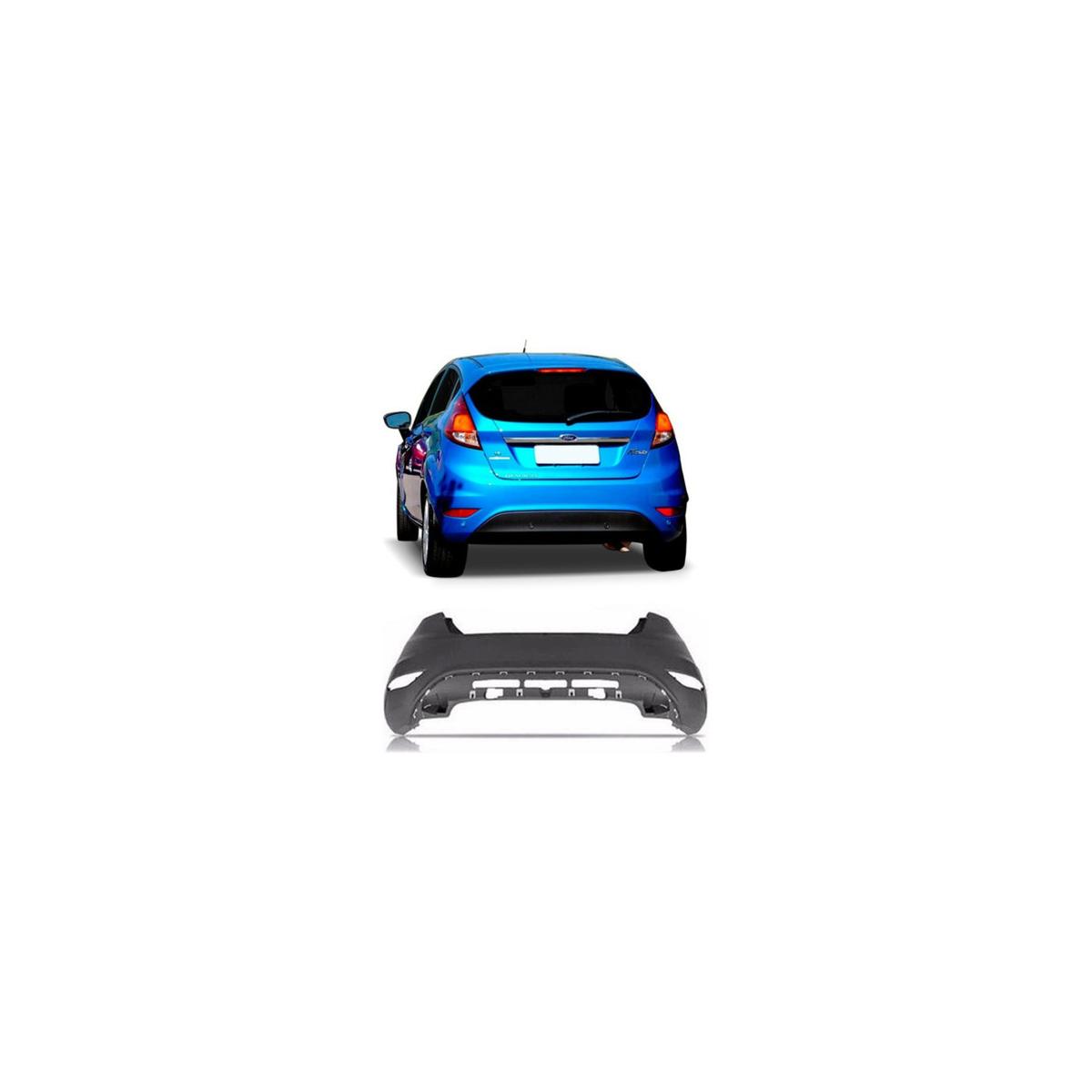 PARACHOQUE TRASEIRO FIESTA HATCH 2014 A 2019 (RF21416)