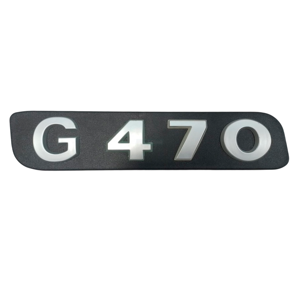 EMBLEMA LETREIRO G470 CINZA PARA SCANIA SERIE 5 2010 EM DIANTE (1788562-V3118)