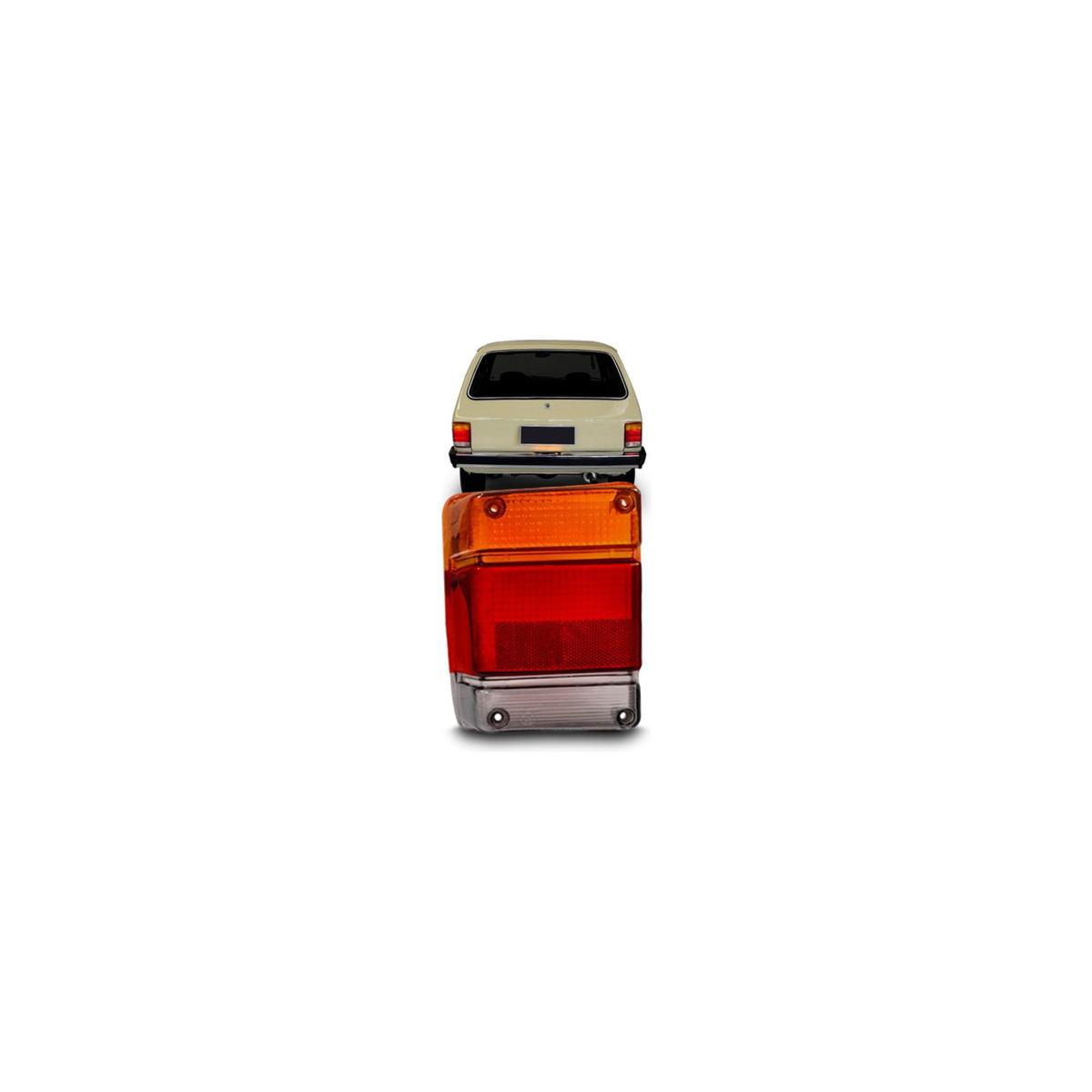 LENTE LANTERNA TRASEIRA ESQUERDO CHEVY 1983 A 1994 (RFAR1019)