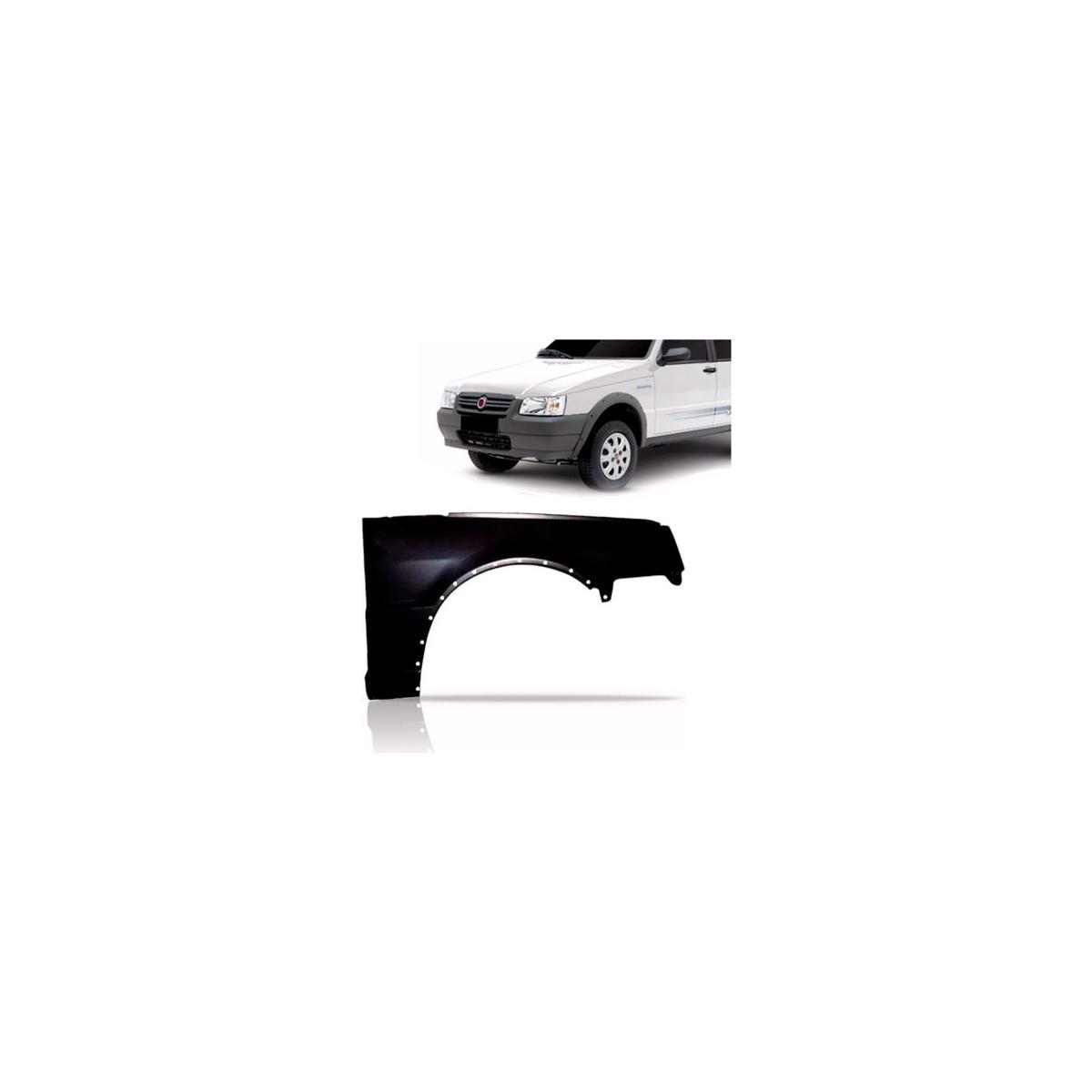 PARALAMA ESQUERDO FIAT UNO MILLE WAY 2006 A 2013 (RF22619)
