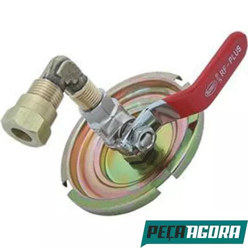 TAMPA INFERIOR TANQUE REGULADOR CONEXAO 10MM PARA SCANIA T112 113 (320654)