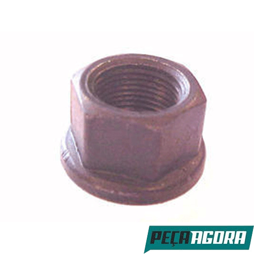 CAIXA 10  PORCA RODA 20X1.5X27 CHANFRO 27M ALTURA 27M MERCEDES (CX.UNIAO7/16-003