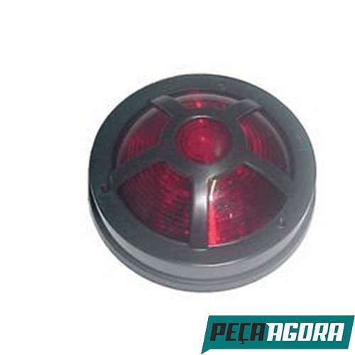LANTERNA LATERNA COM SOQUETE VERMELHA CARRETA CAMINHOES (45222)