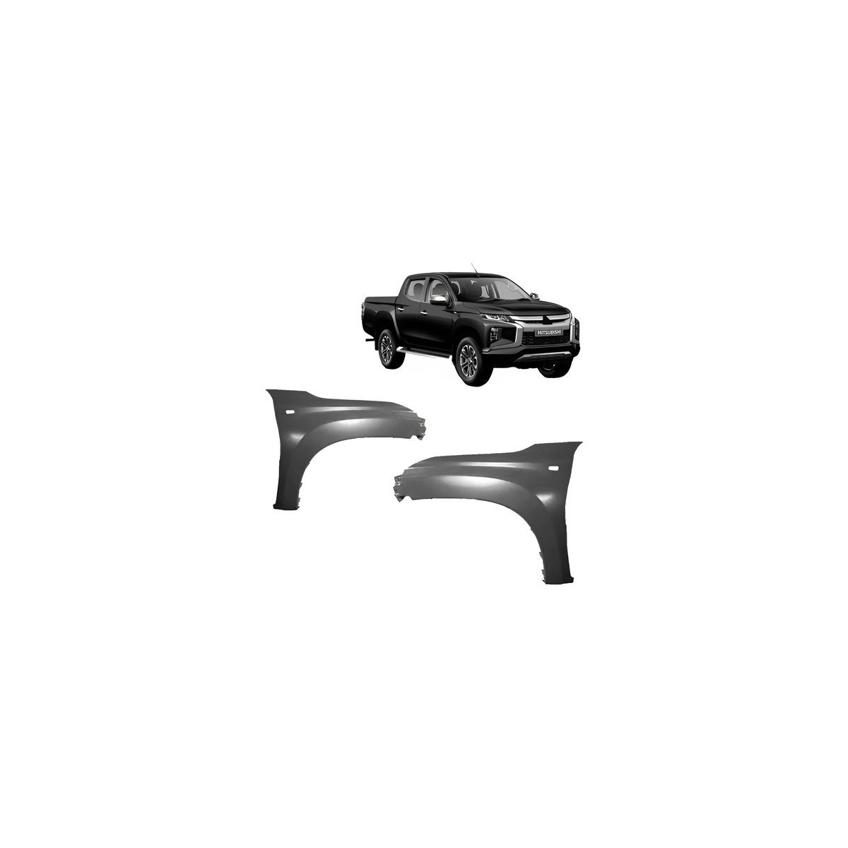 PARALAMA ESQUERDO L200 TRITON 2021 A 2024 (RF30975)