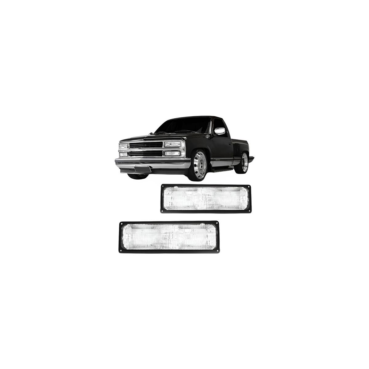 PISCA LANTERNA DIANTEIRA DIREITO SILVERADO 1993 A 2022 (RF16486)