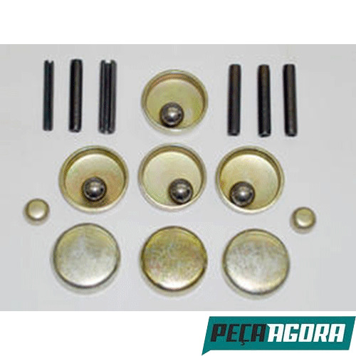 JOGO REPARO GARFO CAMBIO VW VOLKSEAGEN CAMBIO EATON (2RD398015)