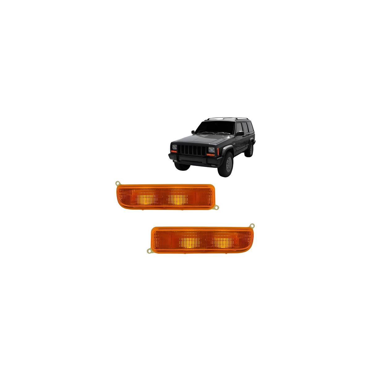PISCA LANTERNA DIANTEIRA ESQUERDO CHEROKEE SPORT 1997 A 2002 (RF31223)