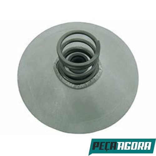 PRATO COM MOLA FILTRO LUBRIFICANTE MERCEDES BENZ L1113 1313 (3521800188)