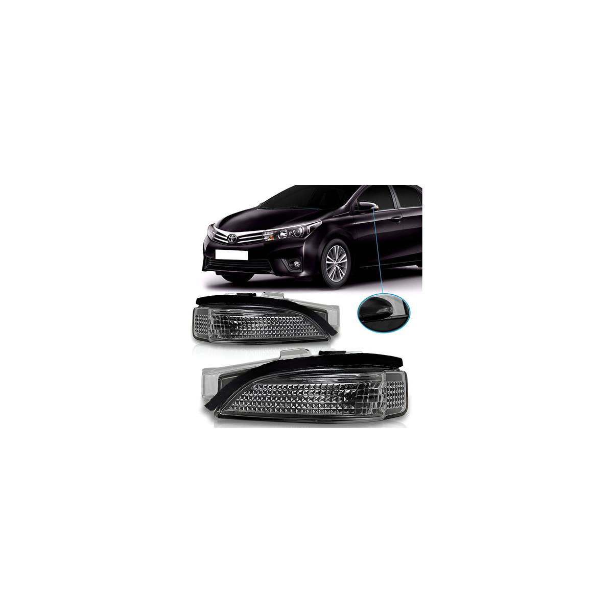 PISCA RETROVISOR ESQUERDO COROLLA 2014 A 2019 (RF27217)
