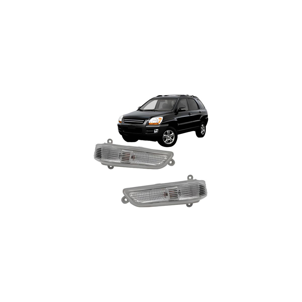 PISCA RETROVISOR DIREITO SPORTAGE 2005 A 2010 (RF33440)