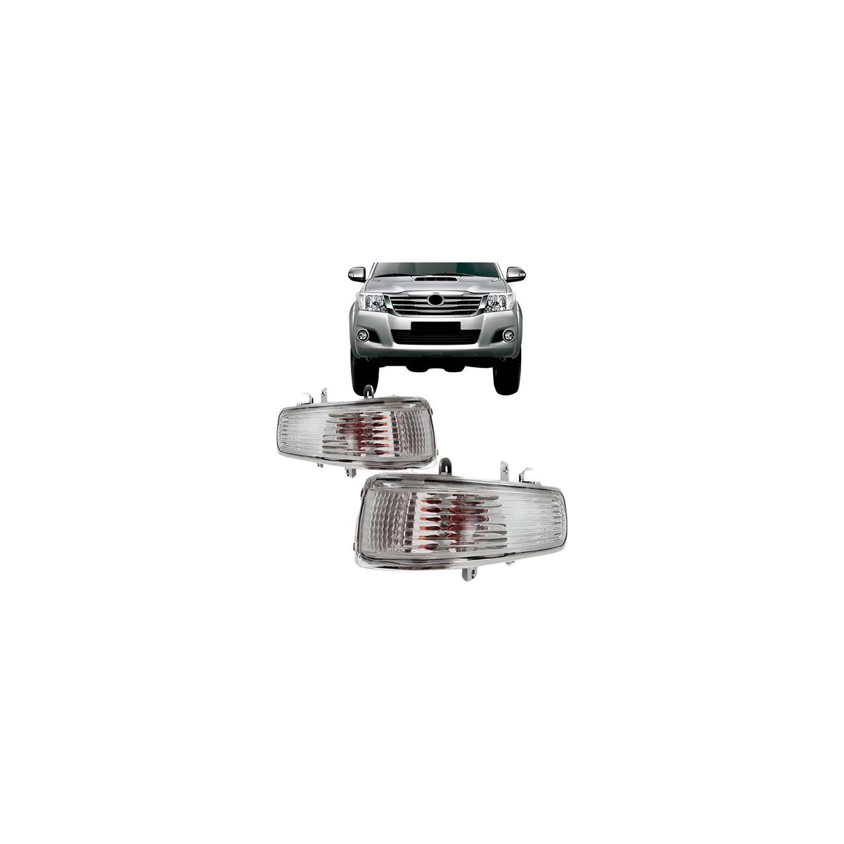 PISCA SETA RETROVISOR ESQUERDO HILUX SW4 2012 A 2015 (RF21407)