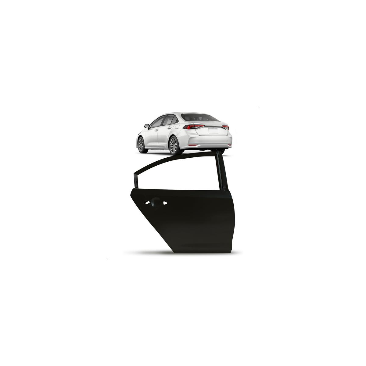 PORTA TRASEIRA ESQUERDO COROLLA 2020 A 2024 (RF29573)