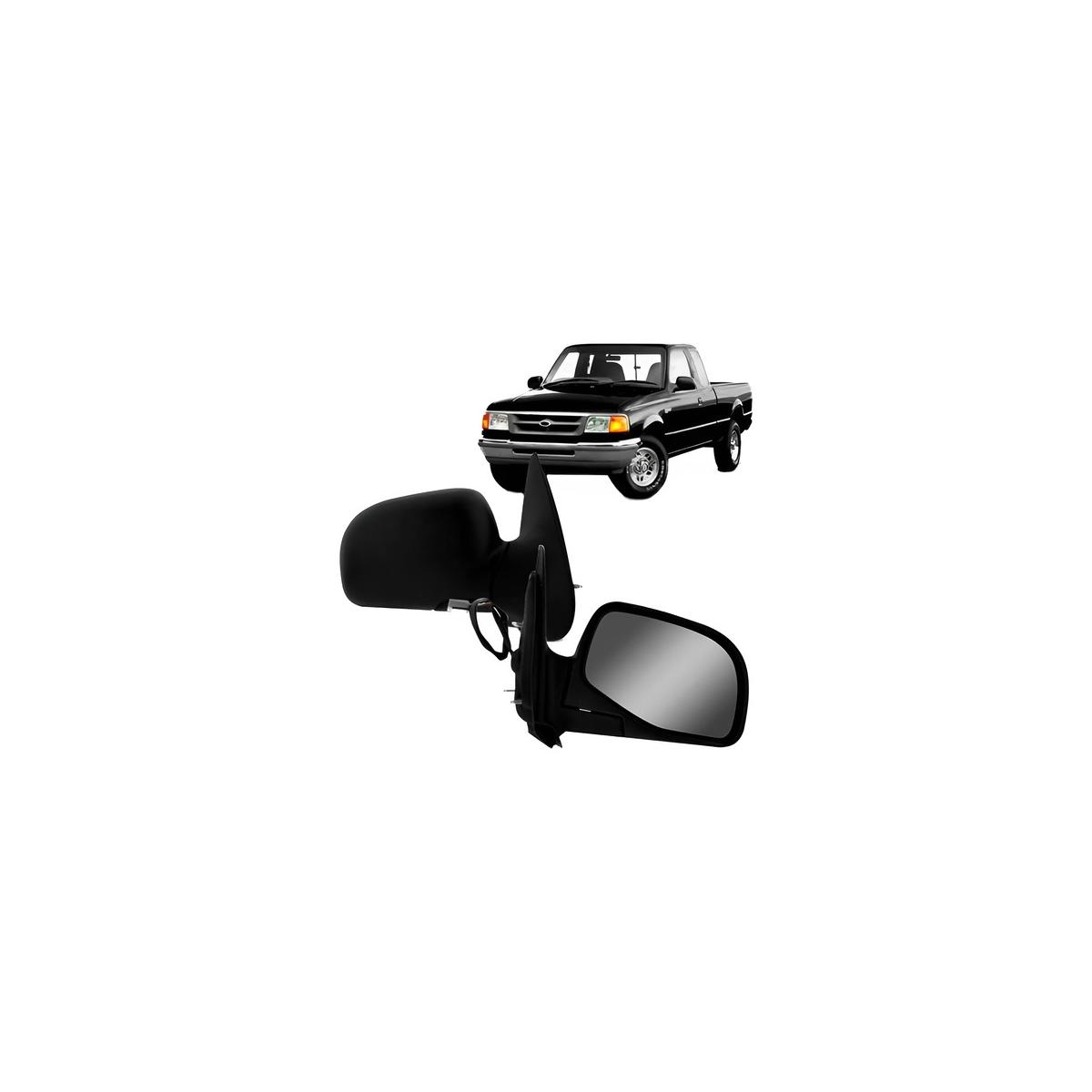 ESPELHO RETROVISOR ESQUERDO RANGER 1998 A 2006 (RF15487)