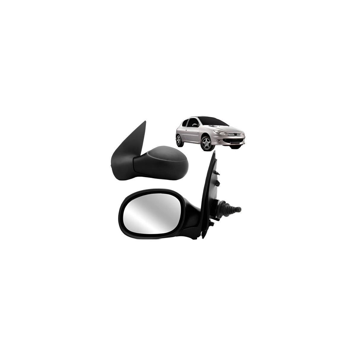 ESPELHO RETROVISOR ESQUERDO 206 1998 A 2008 (RF16293)