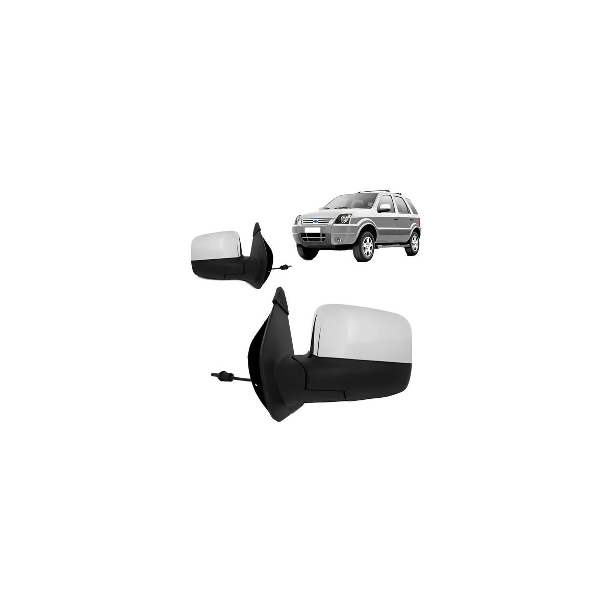 ESPELHO RETROVISOR ESQUERDO ECOSPORT 2003 A 2012 (RF17435)