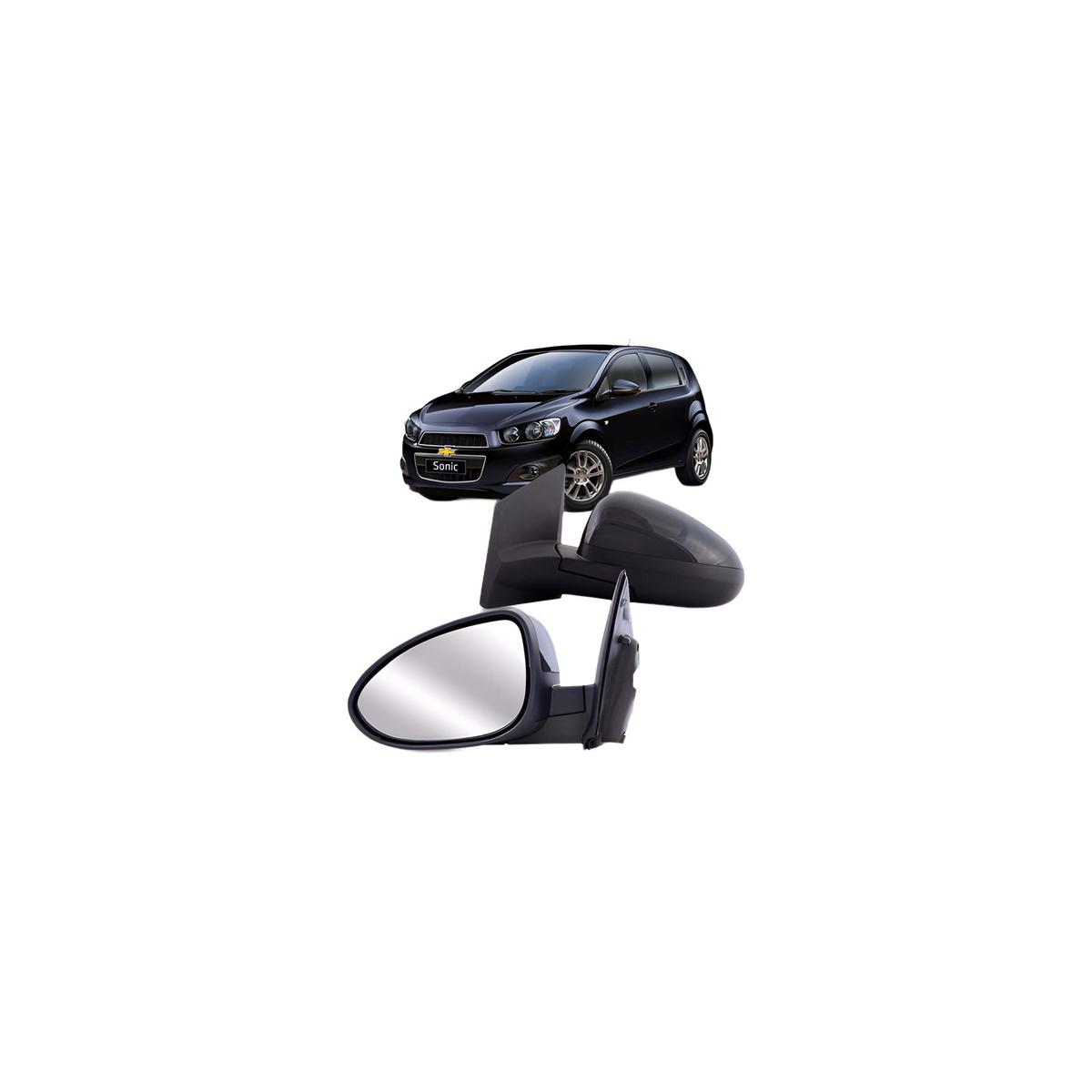 ESPELHO RETROVISOR DIREITO SONIC 2012 A 2014 (RF20276)