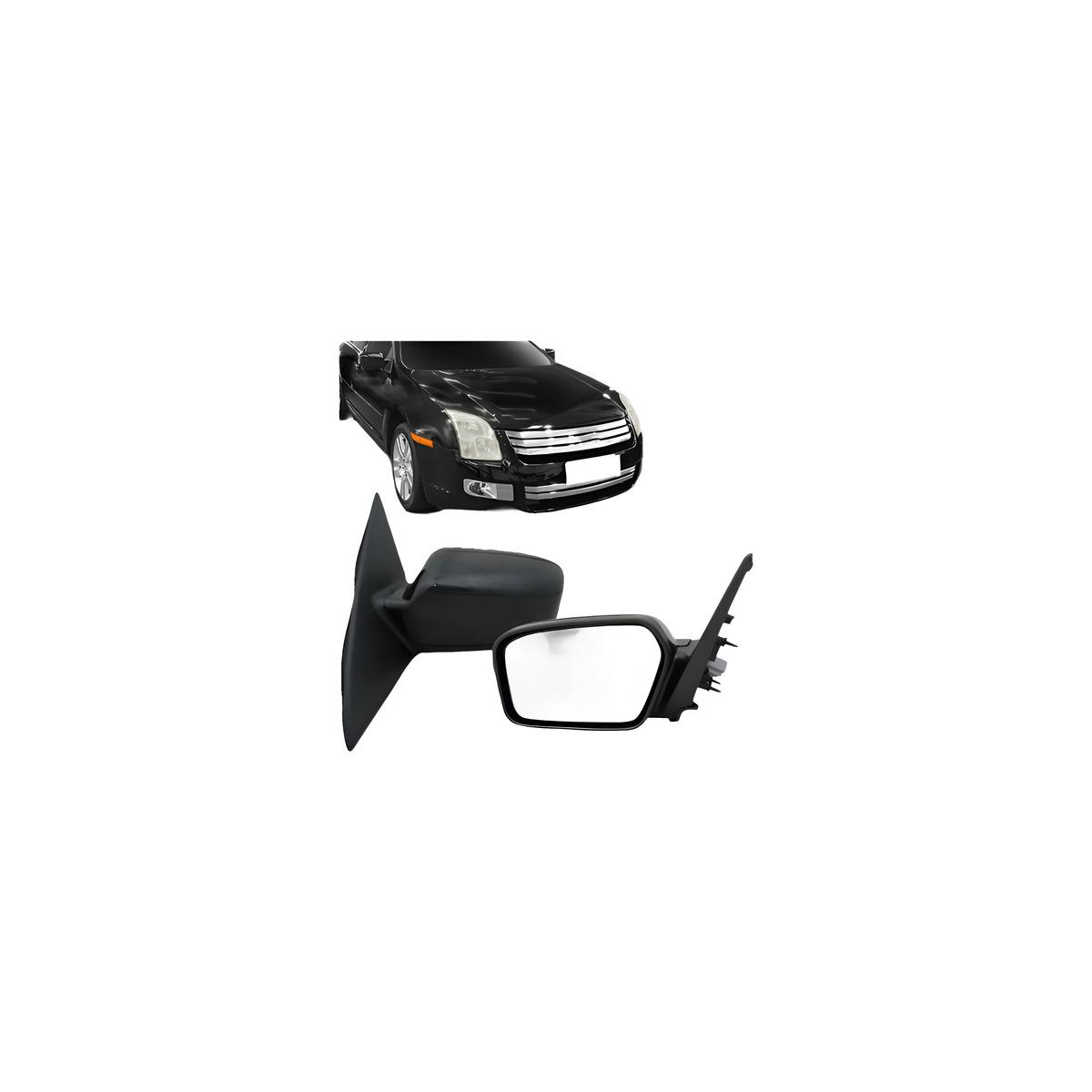 ESPELHO RETROVISOR ESQUERDO FUSION 2006 A 2012 (RF22219)