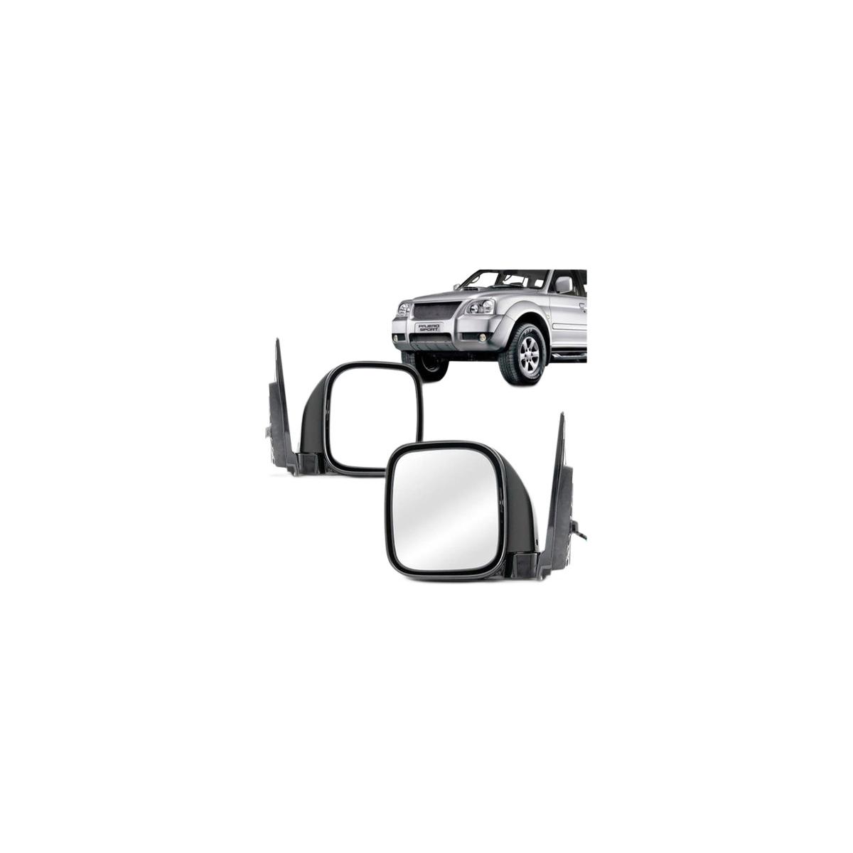 ESPELHO RETROVISOR ESQUERDO PAJERO SPORT 2000 A 2010 (RF23103)