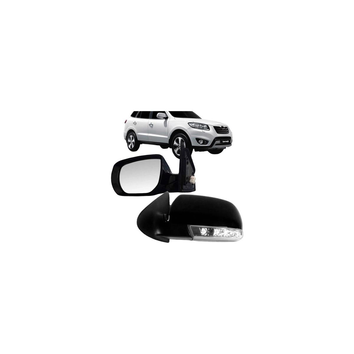 ESPELHO RETROVISOR ESQUERDO SANTA FE 2010 A 2013 (RF23511)