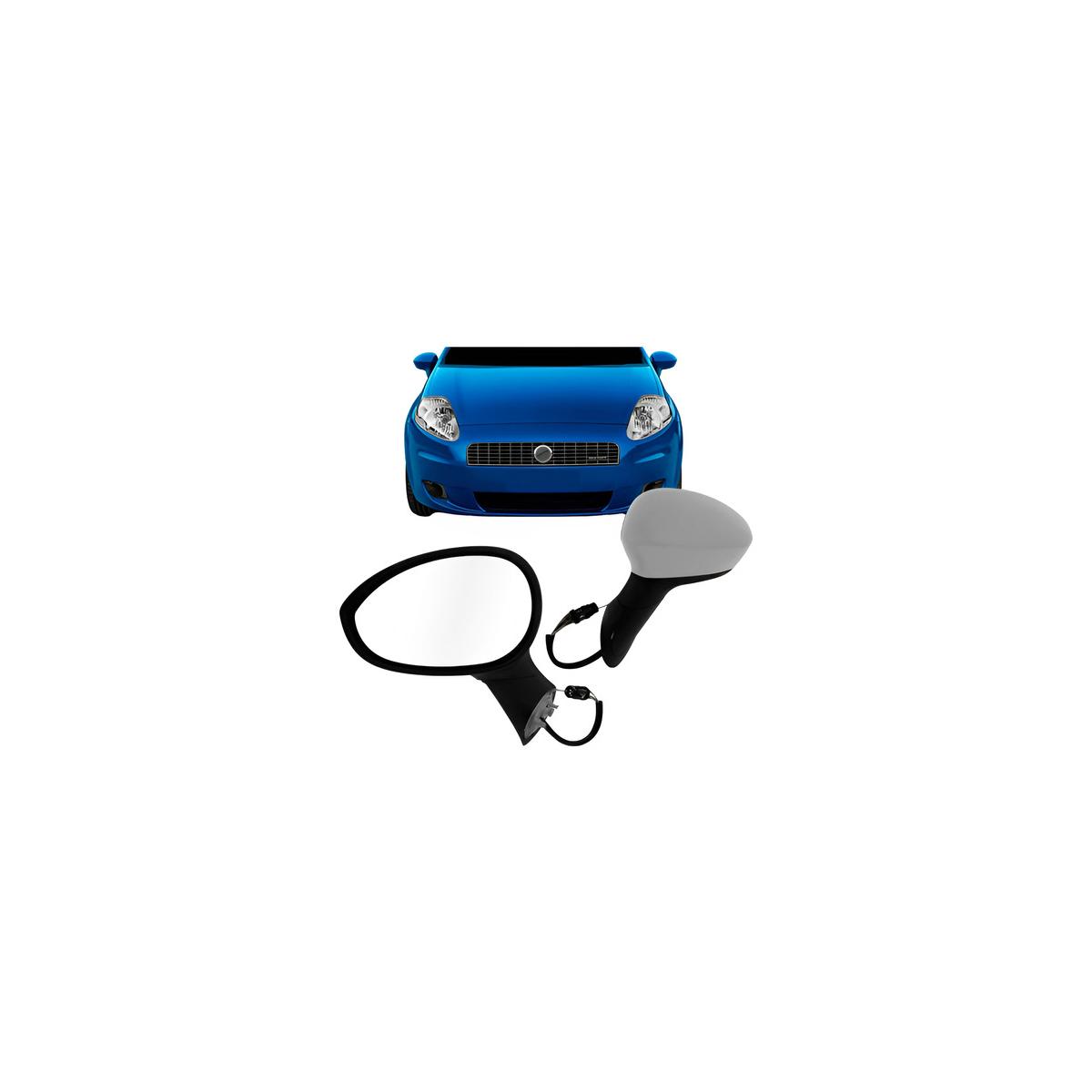 ESPELHO RETROVISOR ESQUERDO PUNTO 2007 A 2012 (RF24115)