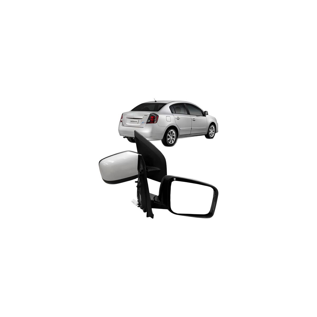 ESPELHO RETROVISOR ESQUERDO SENTRA 2010 A 2012 (RF24757)