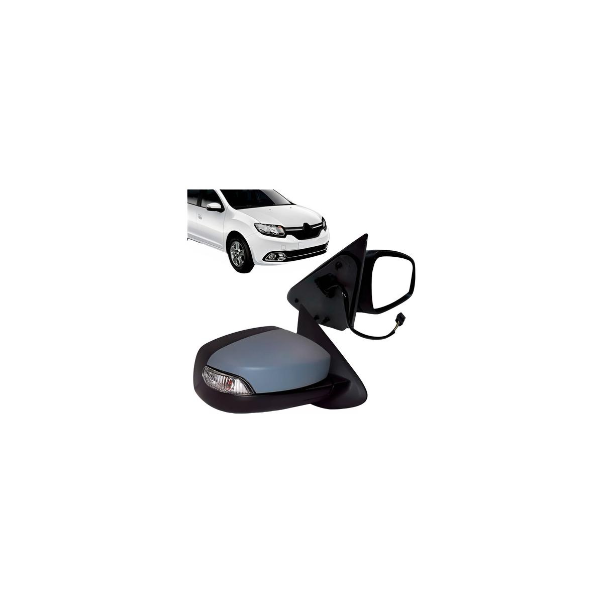 ESPELHO RETROVISOR ESQUERDO SANDERO 2014 A 2024 (RF25475)