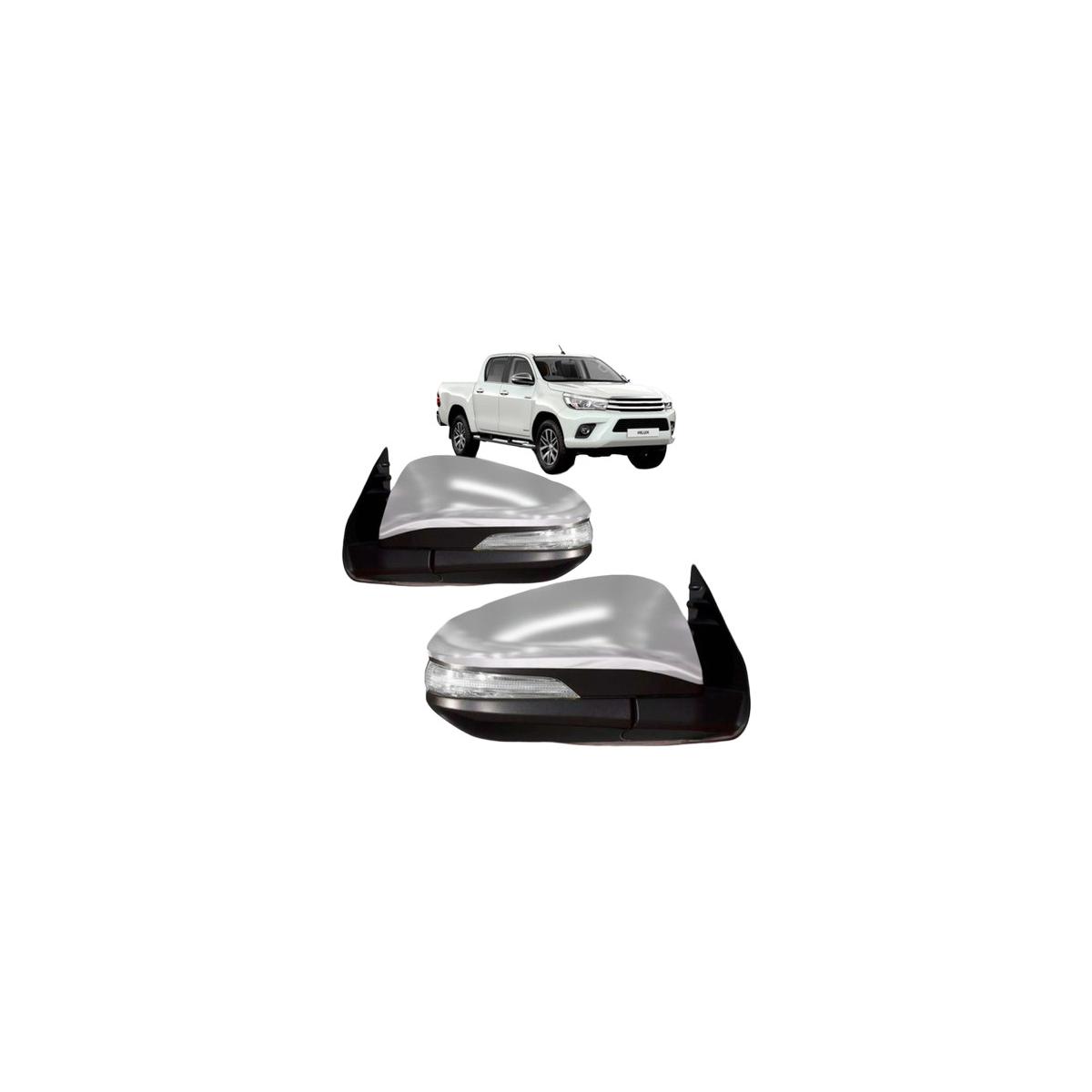 ESPELHO RETROVISOR ESQUERDO HILUX 2016 A 2024 (RF25621)