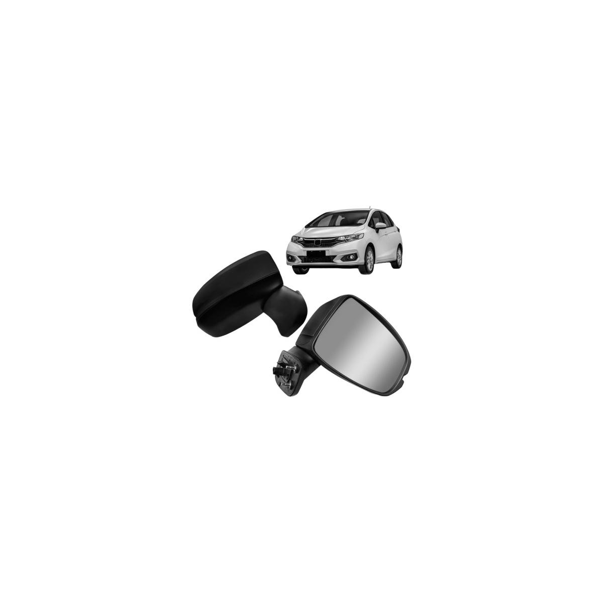 ESPELHO RETROVISOR ESQUERDO FIT 2014 A 2021 (RF28717)
