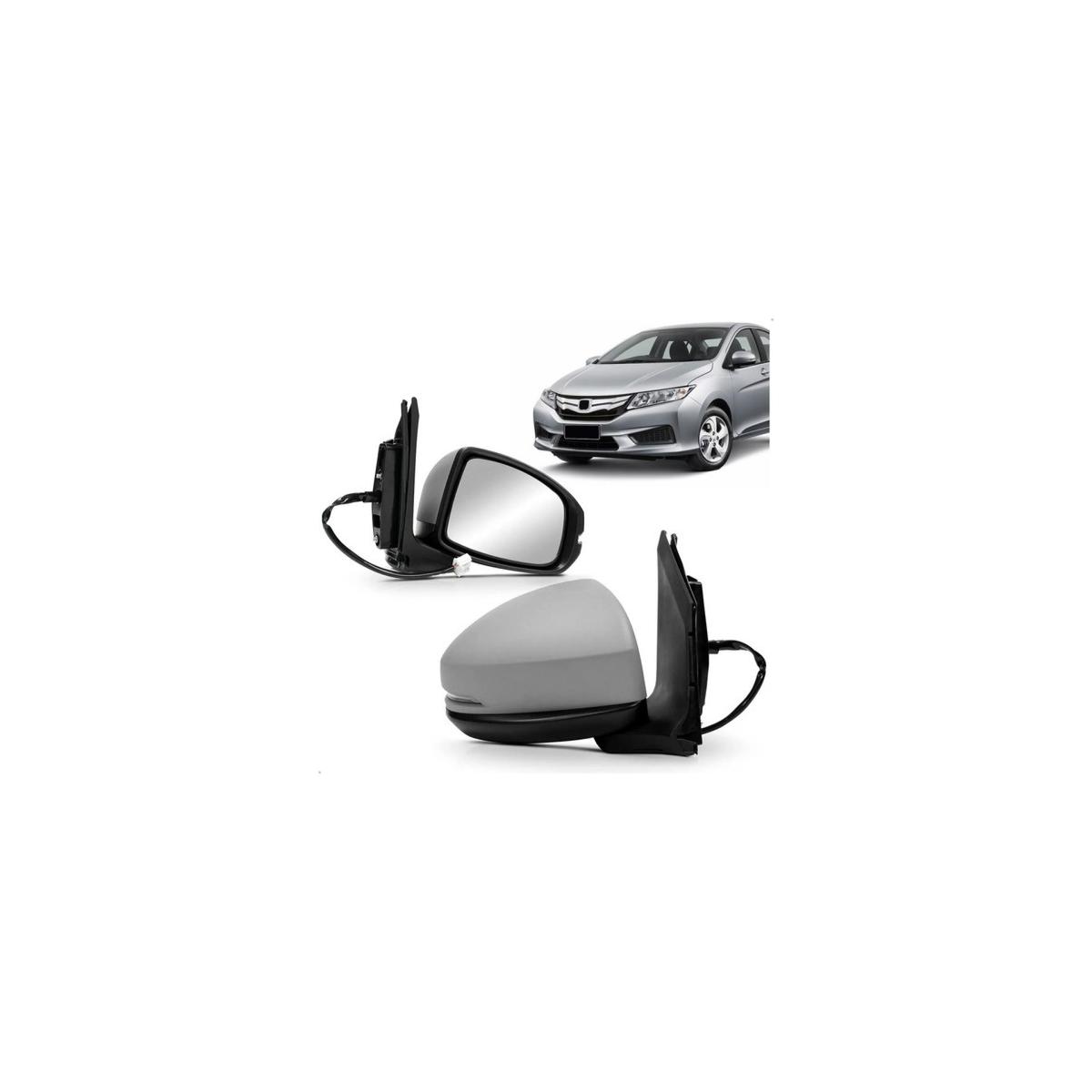 ESPELHO RETROVISOR ESQUERDO CITY 2014 A 2021 (RF29301)
