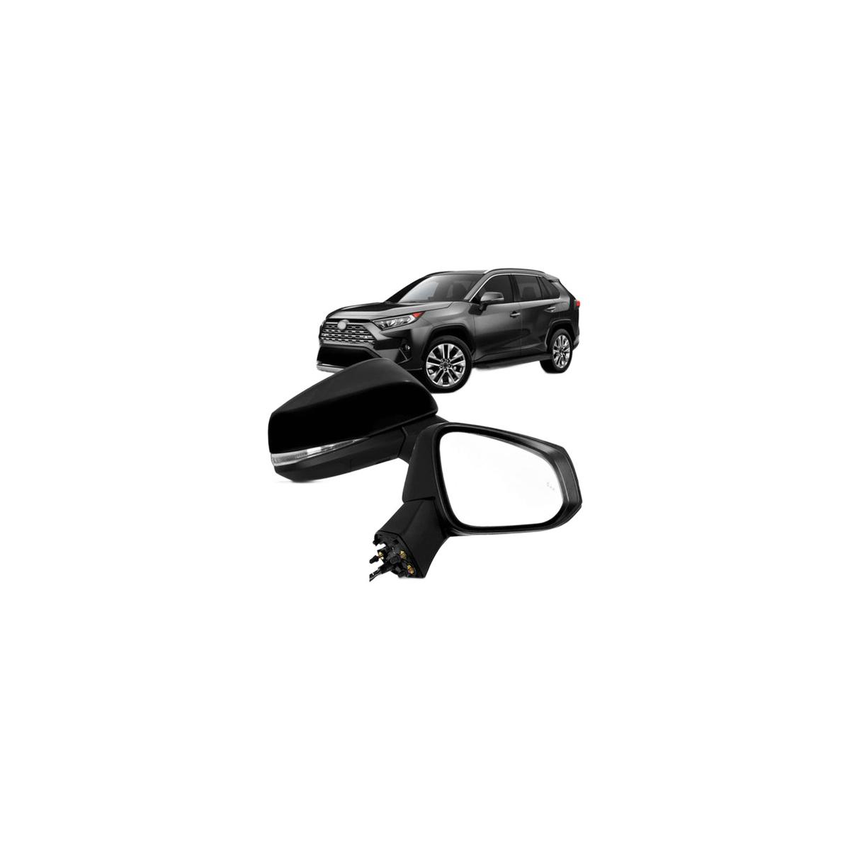 ESPELHO RETROVISOR DIREITO RAV4 2019 A 2023 (RF29910)