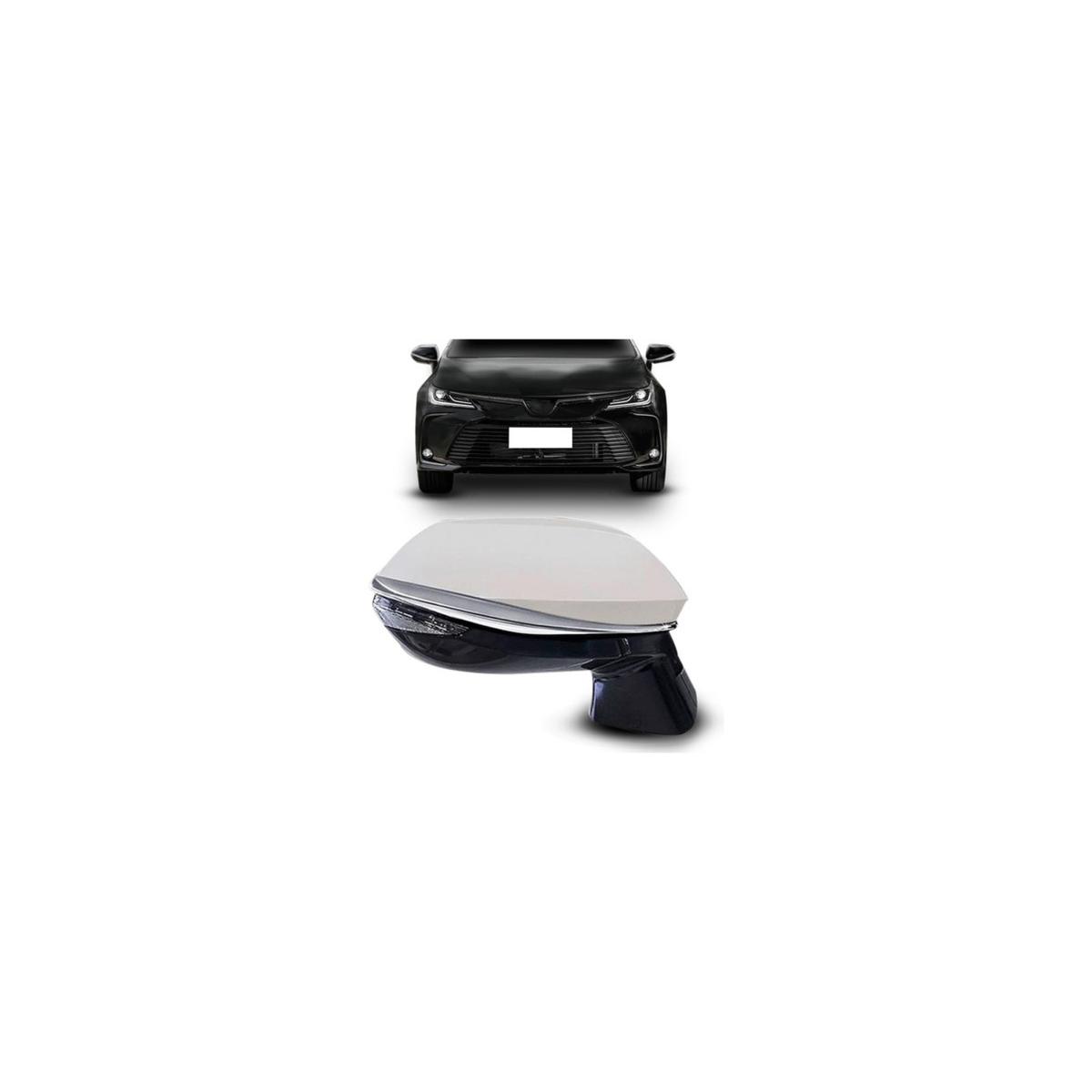 ESPELHO RETROVISOR DIREITO COROLLA 2020 A 2024 (RF30800)