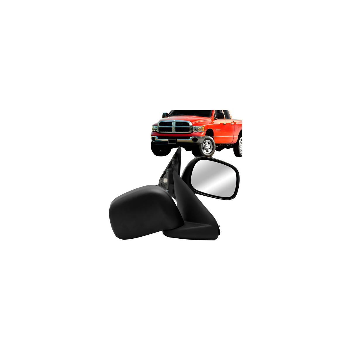 ESPELHO RETROVISOR DIREITO RAM 2500 2002 A 2008 (RF31474)